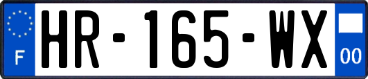 HR-165-WX