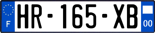 HR-165-XB