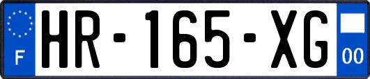 HR-165-XG