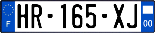 HR-165-XJ