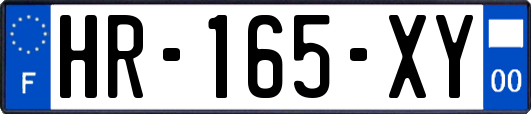 HR-165-XY