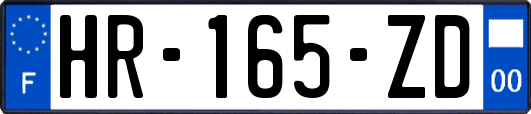 HR-165-ZD