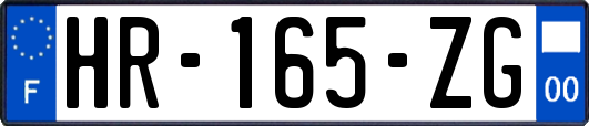 HR-165-ZG
