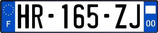 HR-165-ZJ