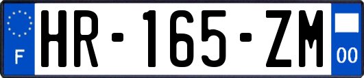 HR-165-ZM