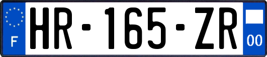 HR-165-ZR