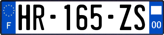 HR-165-ZS