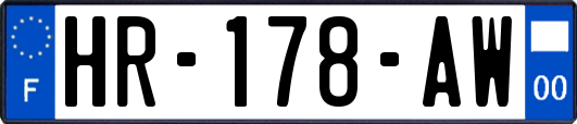 HR-178-AW