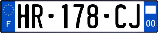 HR-178-CJ