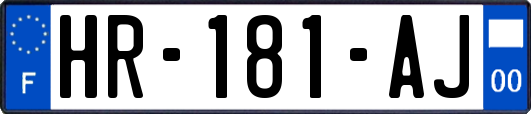HR-181-AJ