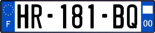 HR-181-BQ