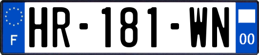 HR-181-WN