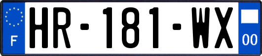 HR-181-WX