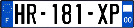 HR-181-XP