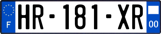 HR-181-XR