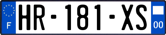 HR-181-XS