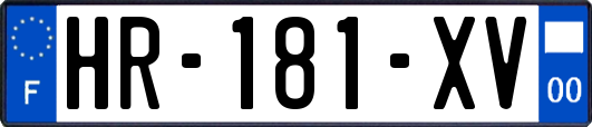HR-181-XV