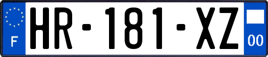 HR-181-XZ
