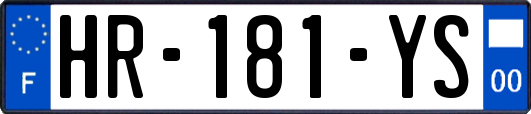 HR-181-YS