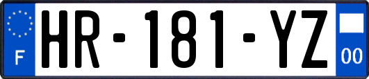 HR-181-YZ