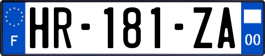HR-181-ZA