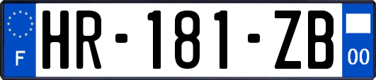 HR-181-ZB