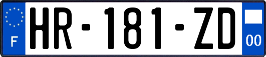 HR-181-ZD