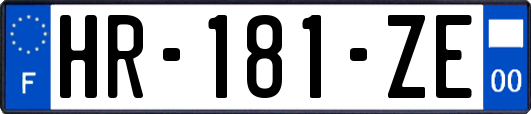 HR-181-ZE
