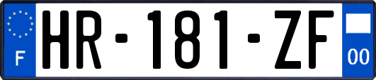 HR-181-ZF