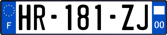 HR-181-ZJ