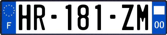 HR-181-ZM