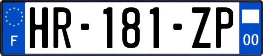 HR-181-ZP