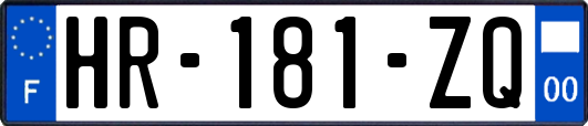 HR-181-ZQ