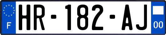 HR-182-AJ