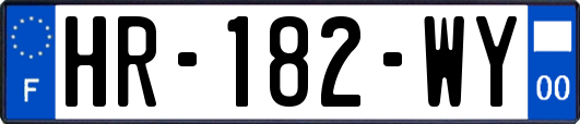 HR-182-WY
