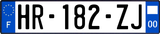 HR-182-ZJ