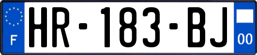HR-183-BJ