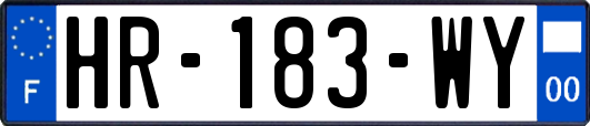 HR-183-WY