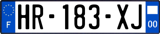 HR-183-XJ