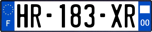 HR-183-XR