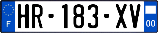 HR-183-XV