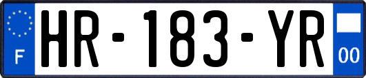 HR-183-YR