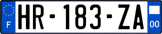 HR-183-ZA