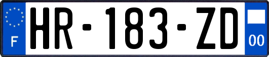 HR-183-ZD