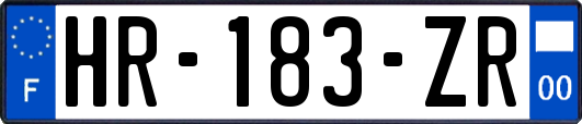HR-183-ZR