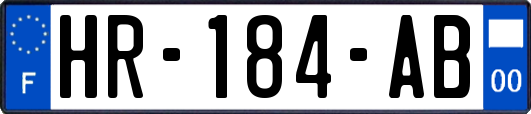 HR-184-AB