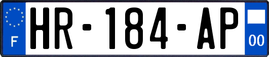 HR-184-AP