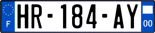 HR-184-AY