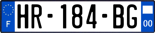 HR-184-BG