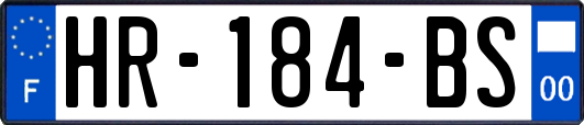 HR-184-BS